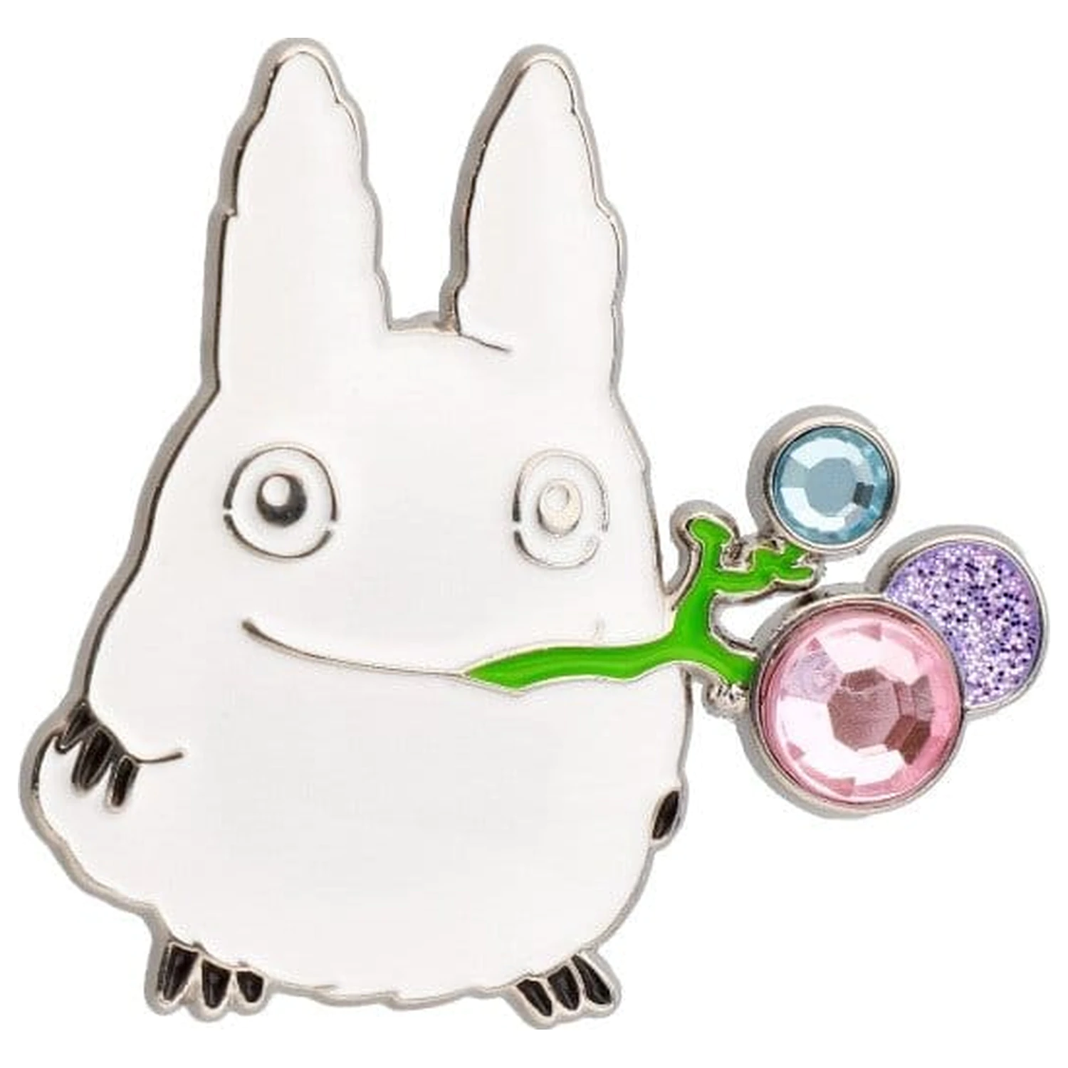 My Neighbor Totoro Metal Brooch Small Totoro product photo