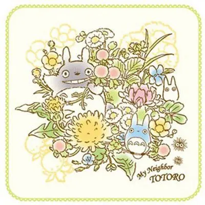 My Neighbor Totoro Mini Towel Spring Bouquet 25 x 25 cm product photo