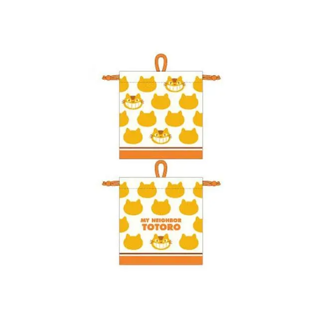 My Neighbor Totoro Laundry Storage Bag Catbus Silhouette 20 x 19 cm product photo