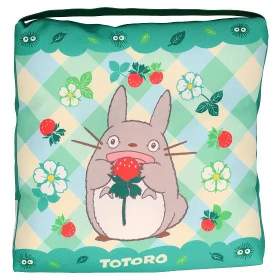 My Neighbor Totoro Cushion Totoro & Strawberries 30 x 30 x 5 cm termékfotó