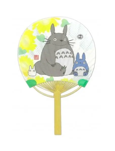 My Neighbor Totoro Fan Totoro &amp; Sunflower product photo