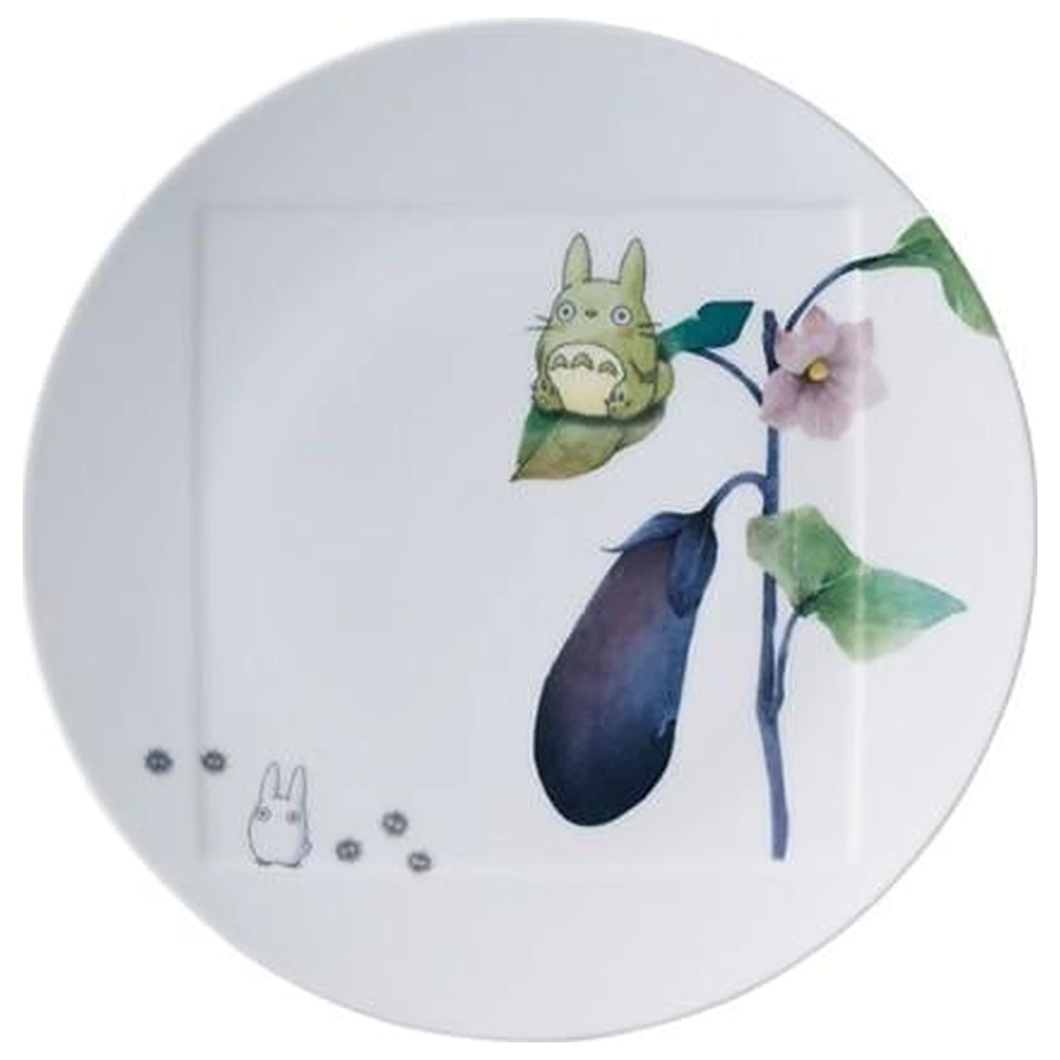 My Neighbor Totoro Totoro Aubergine plate 27cm product photo