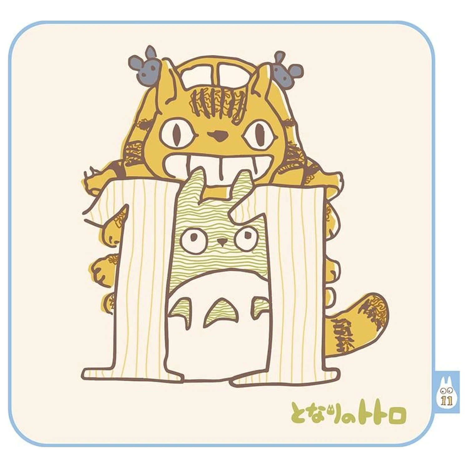 My Neighbor Totoro Totoro Birthday 11 Mini Towel 25x25cm product photo