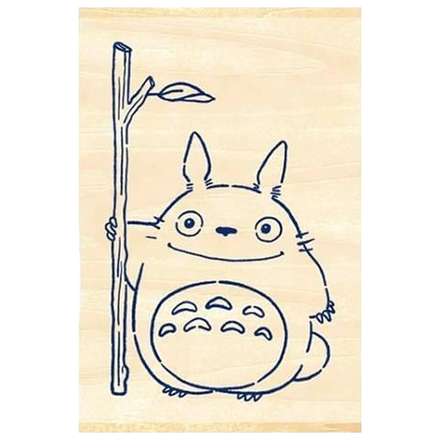 My Neighbor Totoro Totoro Wooden stamps product photo