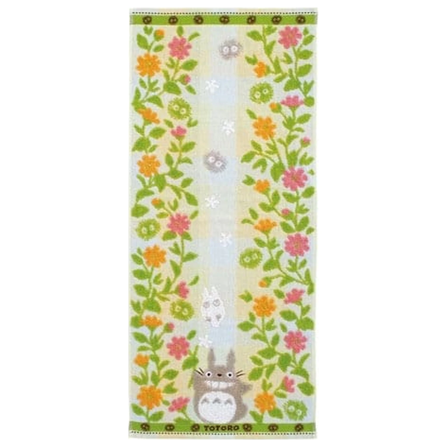 My Neighbor Totoro Towel Totoro Flower garden 34 x 80 cm  product photo