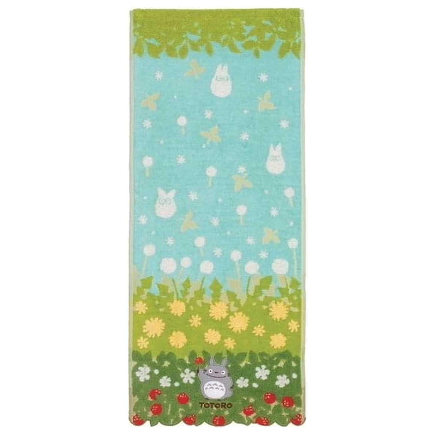 My Neighbor Totoro Towel Totoro Flowers & Stawberries 34 x 80 cm  product photo