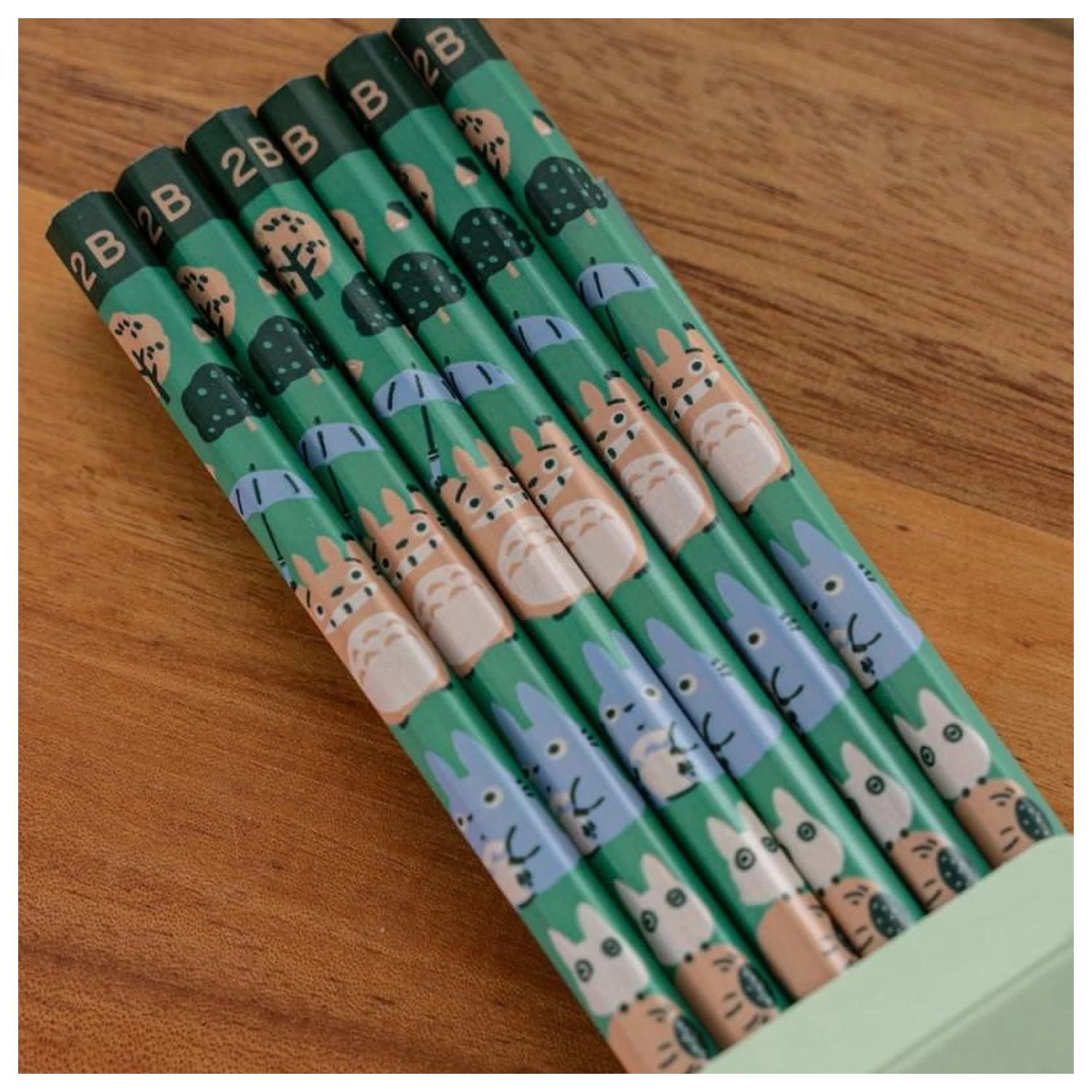 My Neighbor Totoro Totoro Forest 12 2B Pencils set product photo