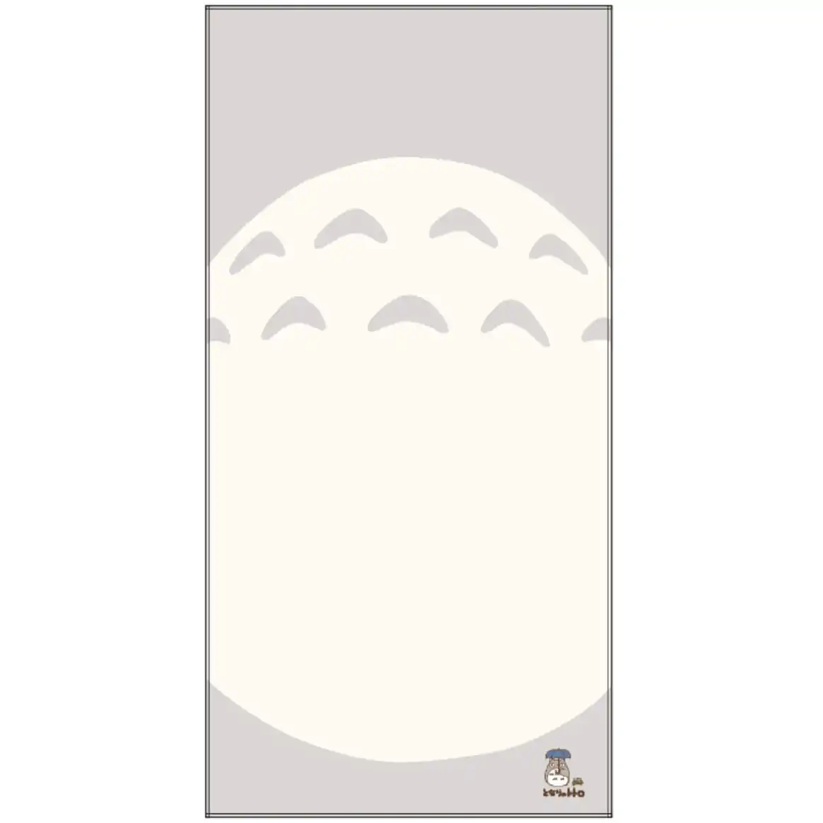 My Neighbor Totoro Large Bath Towel Totoro's Belly 60 x 120 cm termékfotó