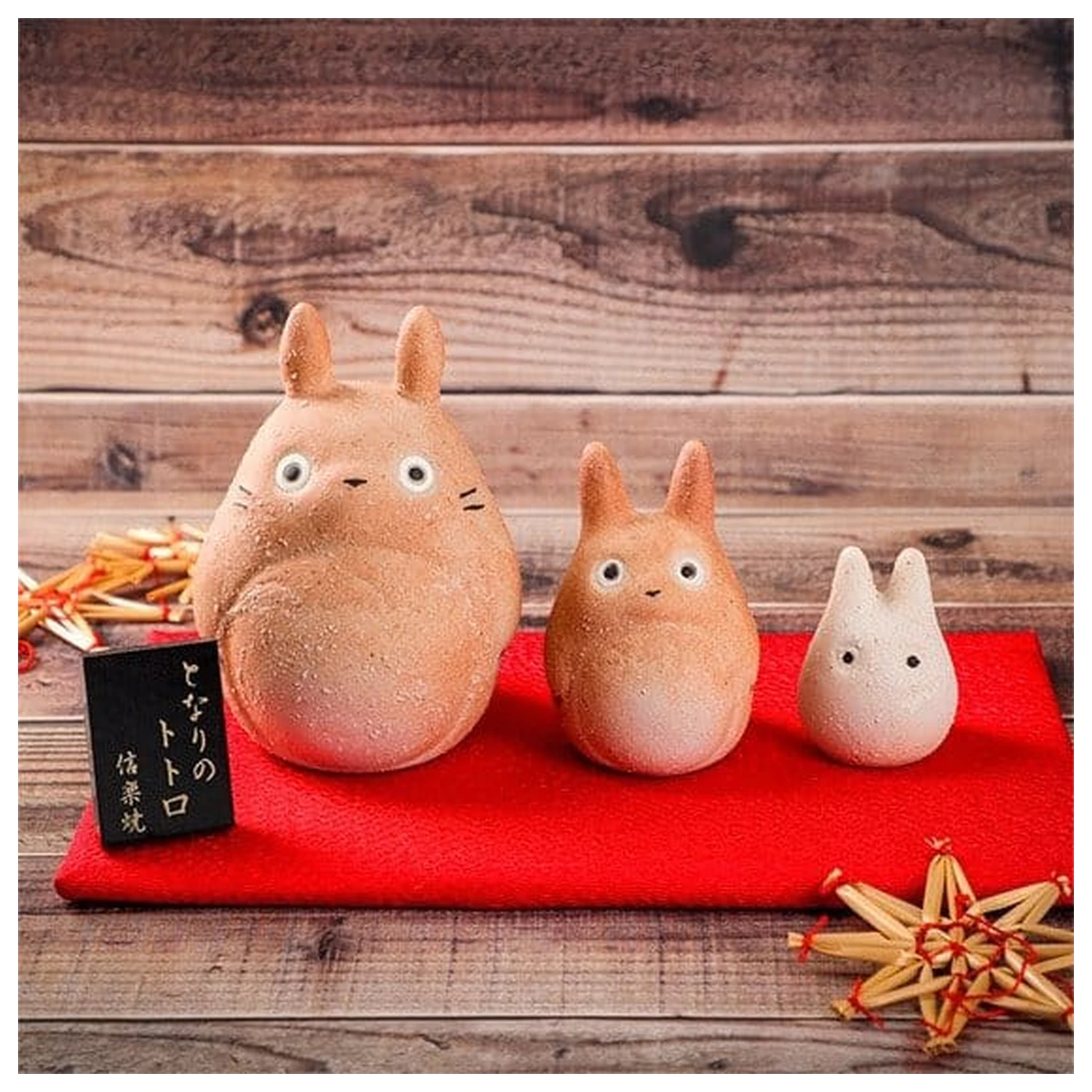 My Neighbor Totoro Statue 3-Pack Totoro Shigaraki  product photo