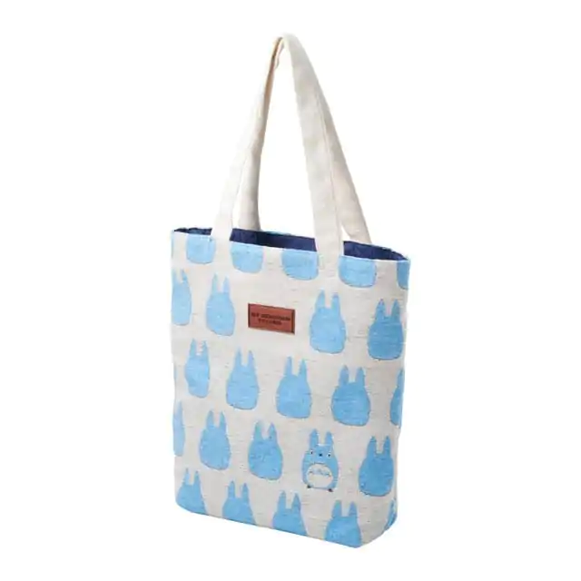 My Neighbor Totoro Tote Bag Totoro Silhouette Blue product photo