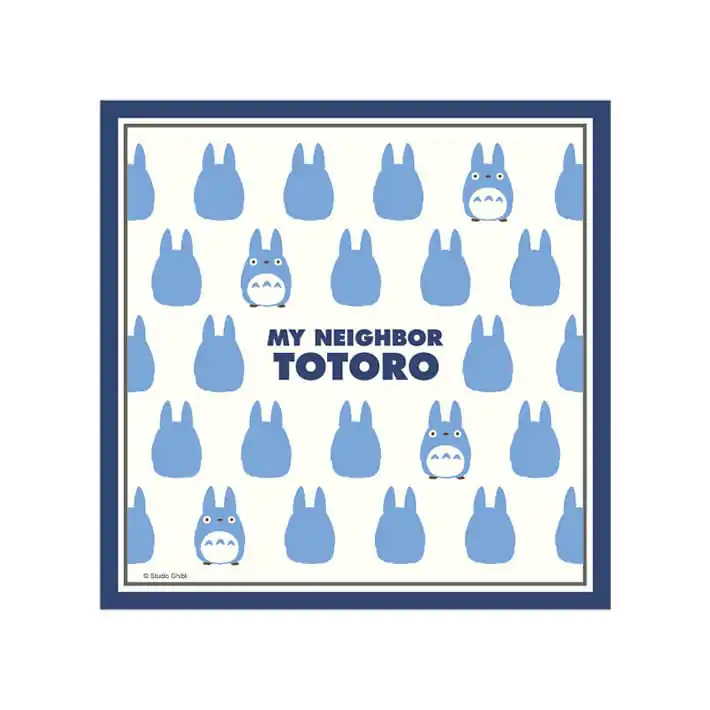 My Neighbor Totoro Handkerchief Totoro Silhouette Blue 43 x 43 cm product photo