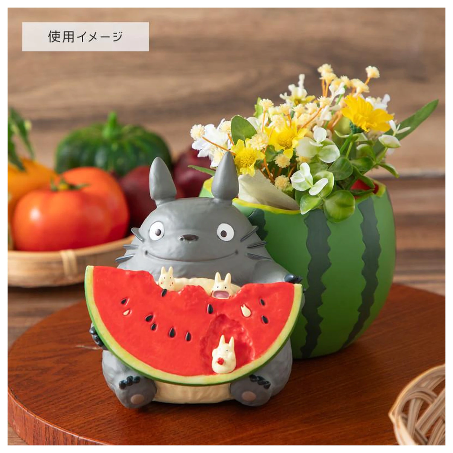 My Neighbor Totoro Totoro Watermelon Planter Frame product photo