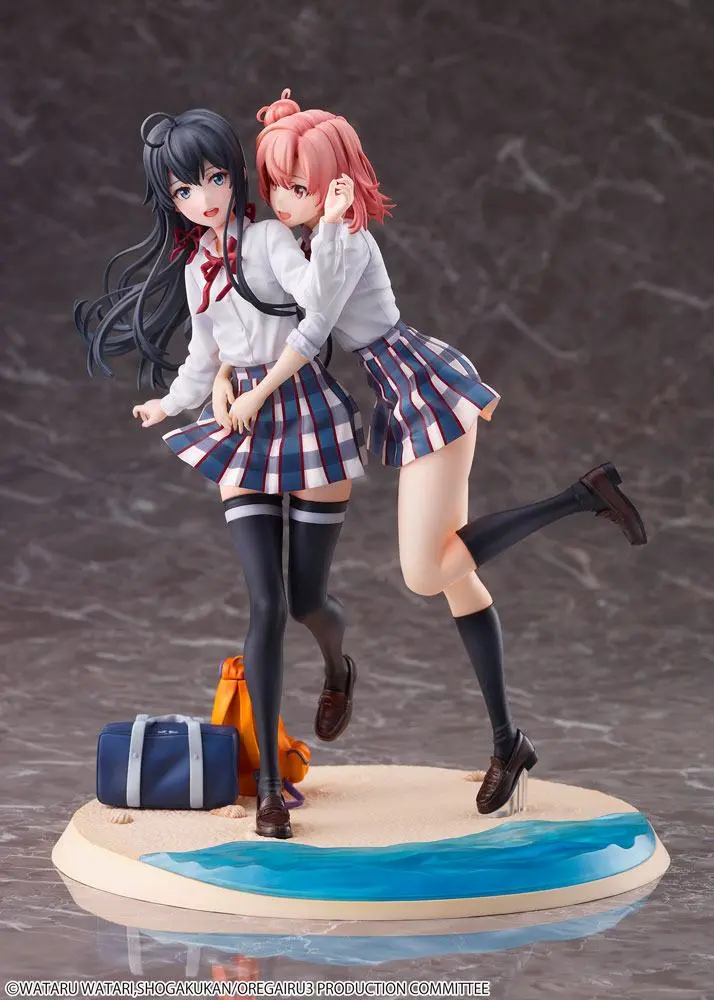 My Teen Romantic Comedy SNAFU Completion PVC Statue 1/7 Yui Yuigahama &amp; Yukino Yukinoshita product photo
