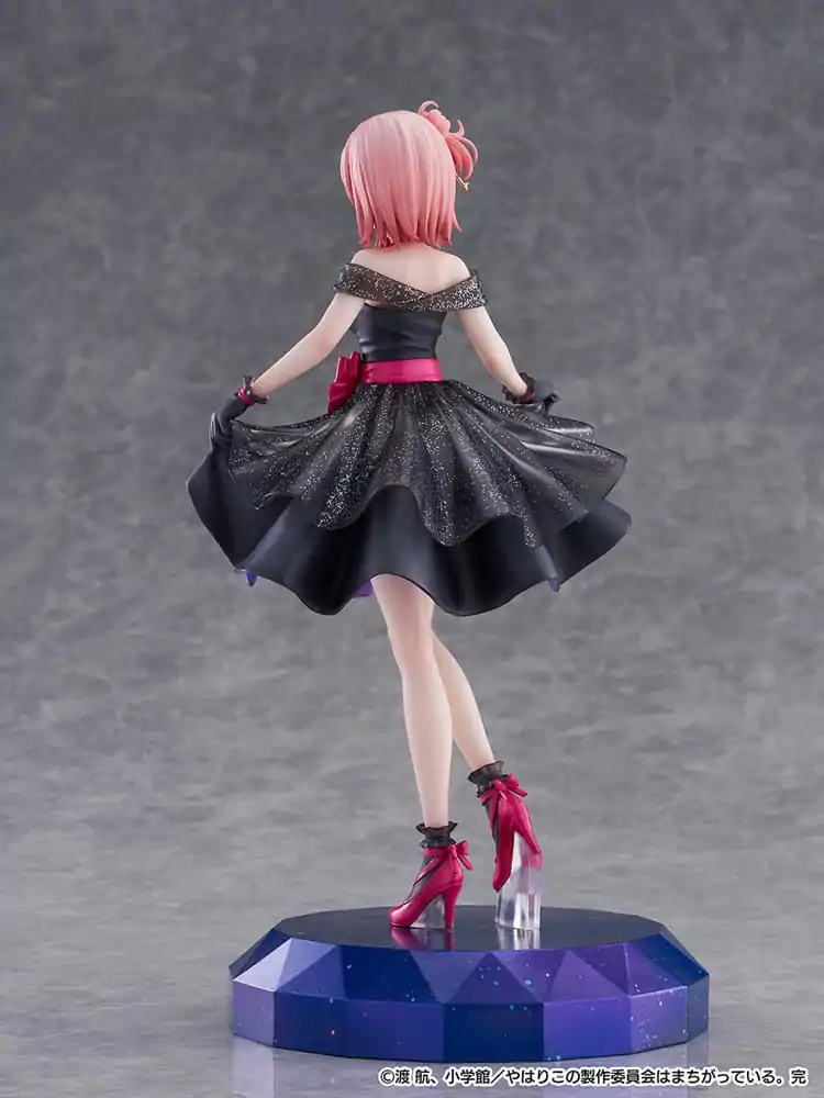 My Youth Romantic Comedy Is Wrong As I Expected. PVC Statue 1/7 Final Yui Yuigahama Starry Dress Ver. 26 cm product photo