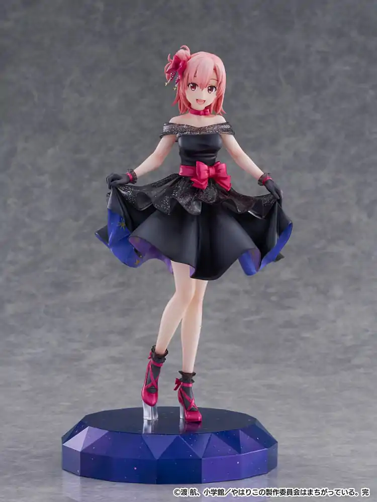 My Youth Romantic Comedy Is Wrong As I Expected. PVC Statue 1/7 Final Yui Yuigahama Starry Dress Ver. 26 cm product photo