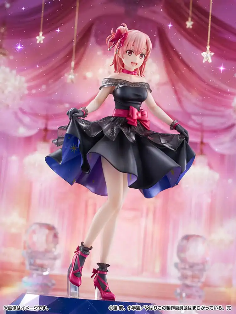 My Youth Romantic Comedy Is Wrong As I Expected. PVC Statue 1/7 Final Yui Yuigahama Starry Dress Ver. 26 cm product photo