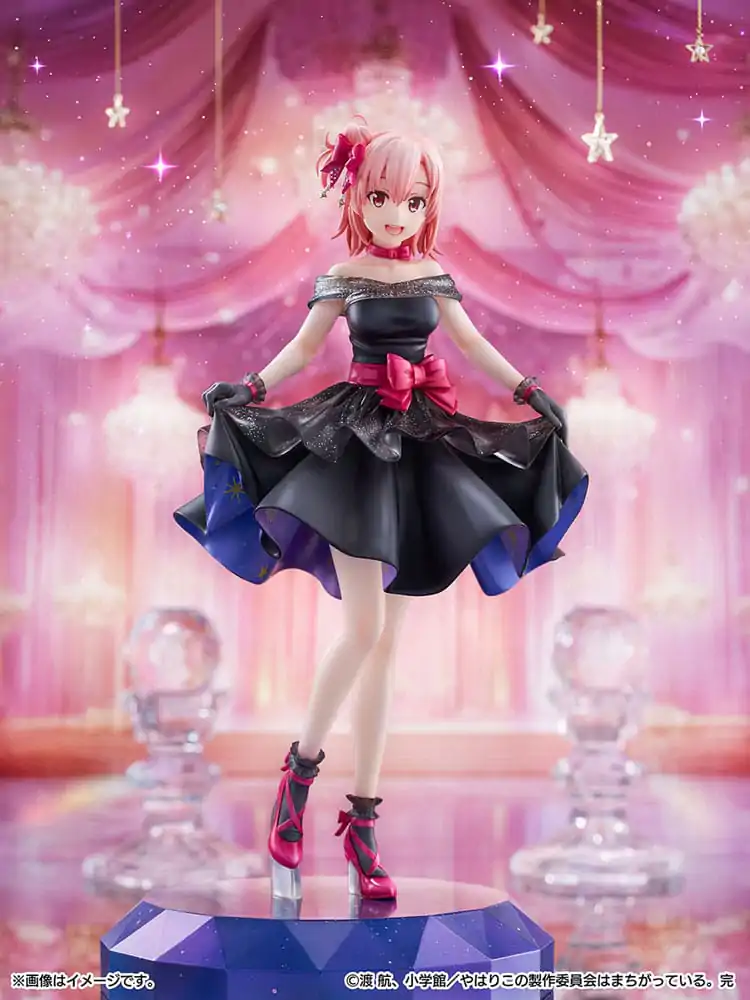 My Youth Romantic Comedy Is Wrong As I Expected. PVC Statue 1/7 Final Yui Yuigahama Starry Dress Ver. 26 cm product photo
