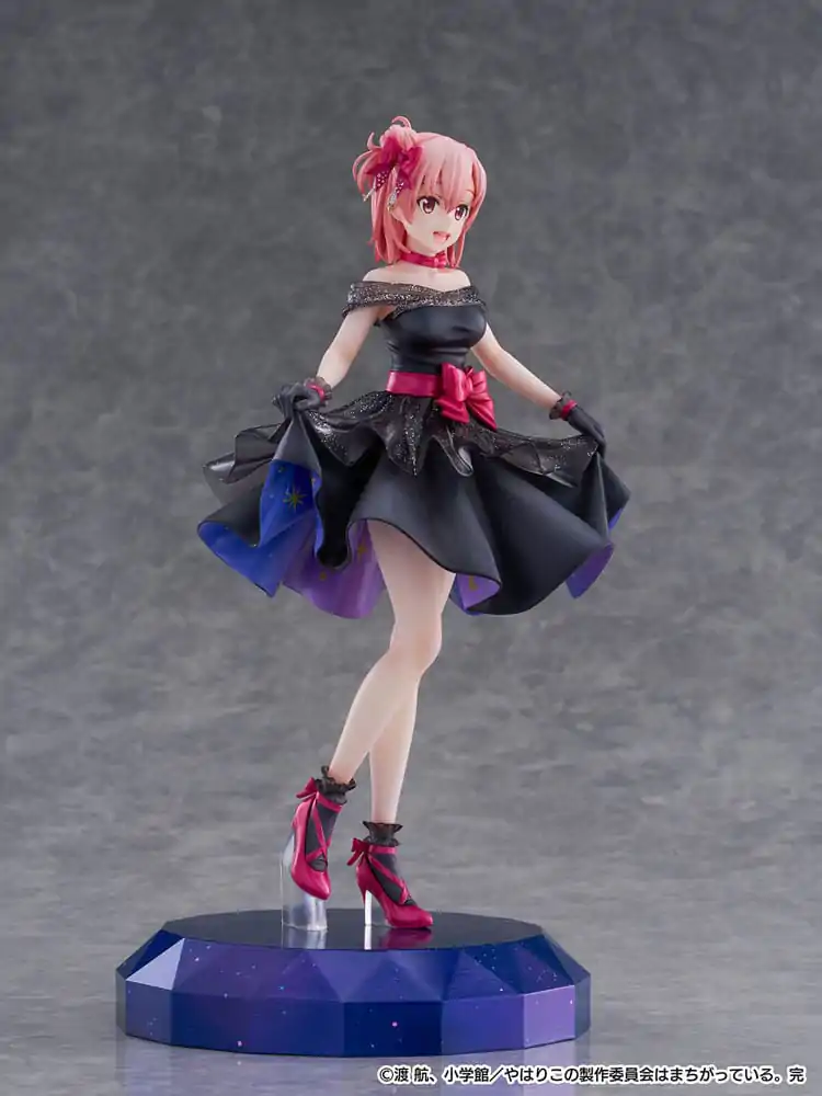 My Youth Romantic Comedy Is Wrong As I Expected. PVC Statue 1/7 Final Yui Yuigahama Starry Dress Ver. 26 cm product photo