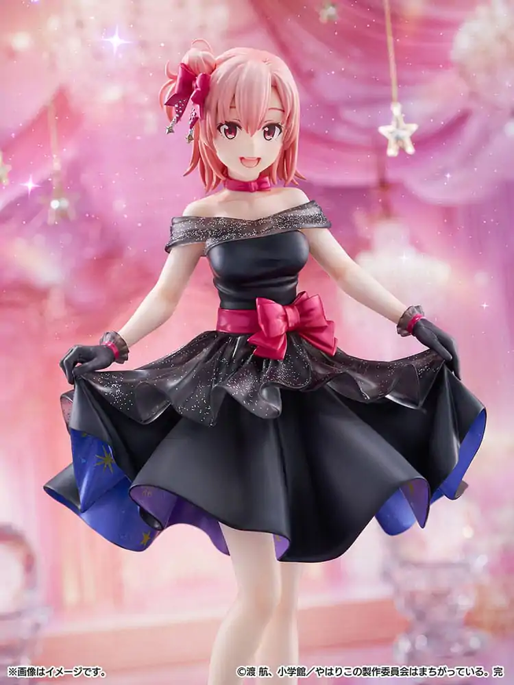 My Youth Romantic Comedy Is Wrong As I Expected. PVC Statue 1/7 Final Yui Yuigahama Starry Dress Ver. 26 cm product photo