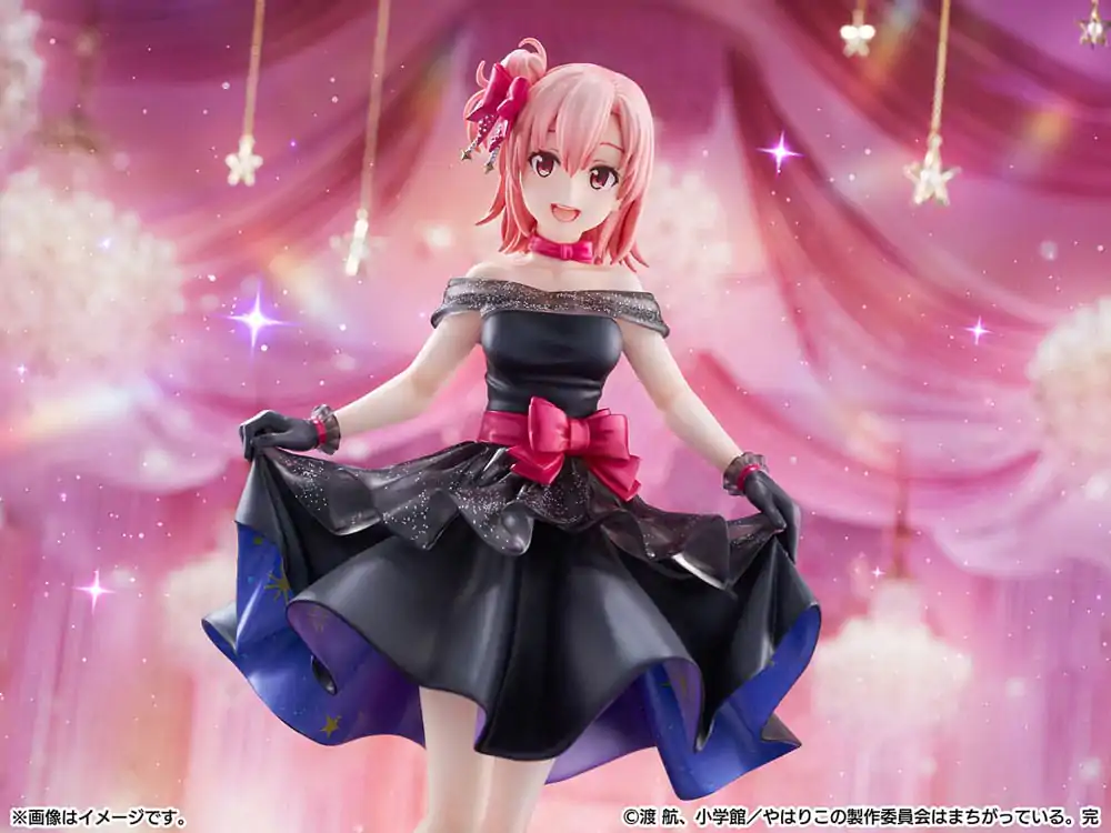 My Youth Romantic Comedy Is Wrong As I Expected. PVC Statue 1/7 Final Yui Yuigahama Starry Dress Ver. 26 cm product photo