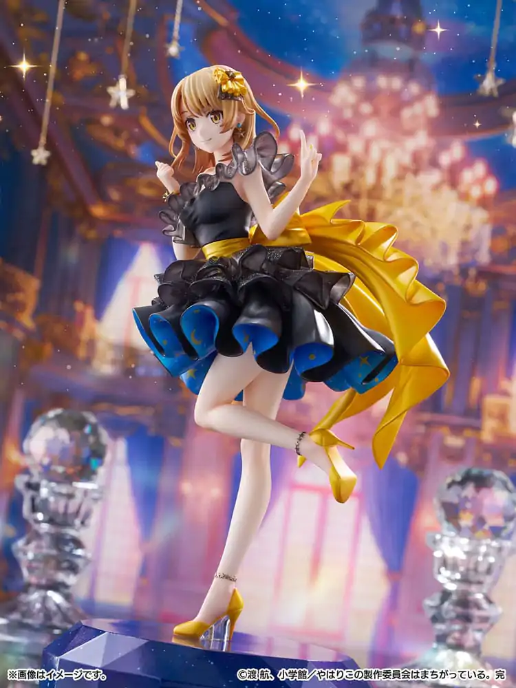 My Youth Romantic Comedy Is Wrong As I Expected. Final PVC Statue 1/7 Iroha Isshiki Starry Dress Ver. 24 cm         product photo