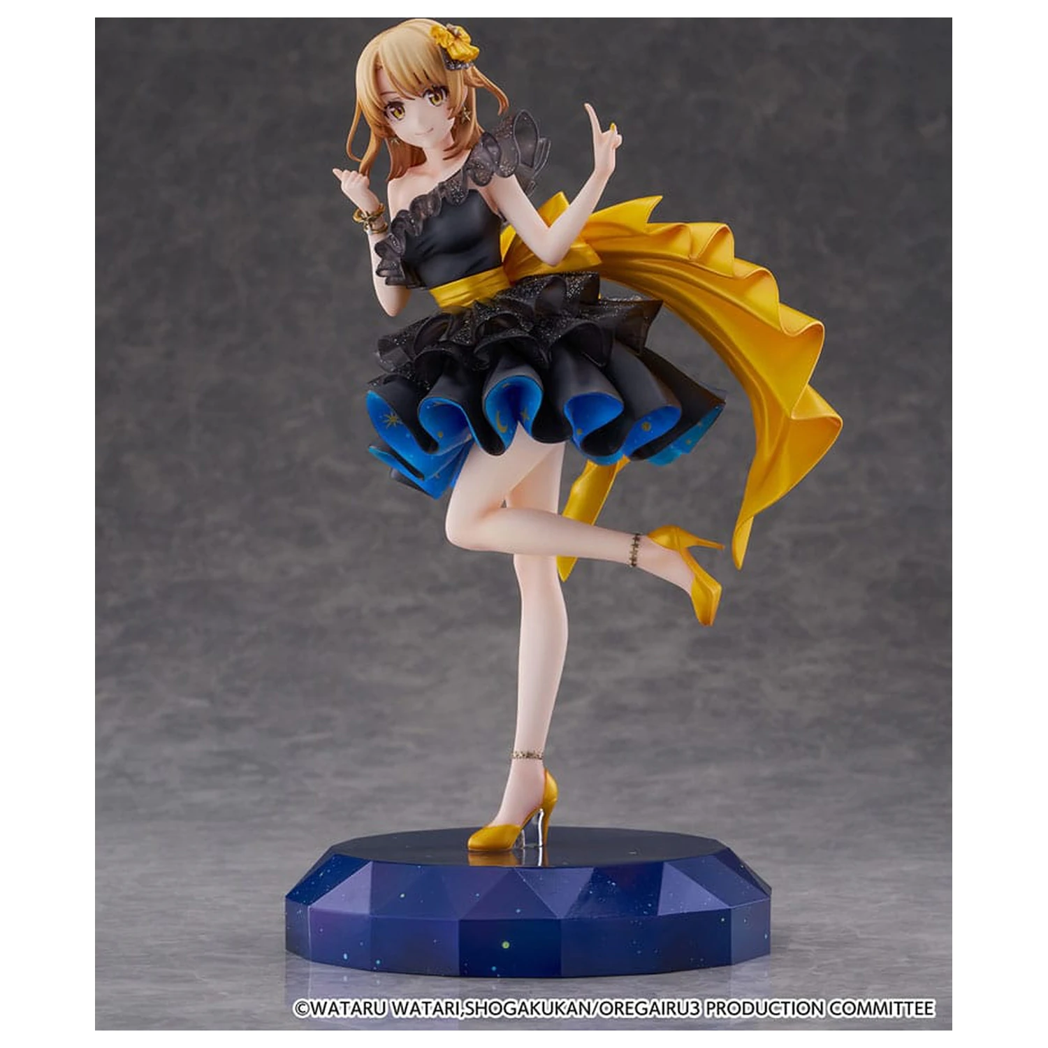 My Youth Romantic Comedy Is Wrong As I Expected. Final SHIBUYA SCRAMBLE FIGURE PVC Statue 1/7 Iroha Isshiki Starry Dress Ver. 24 cm   product photo