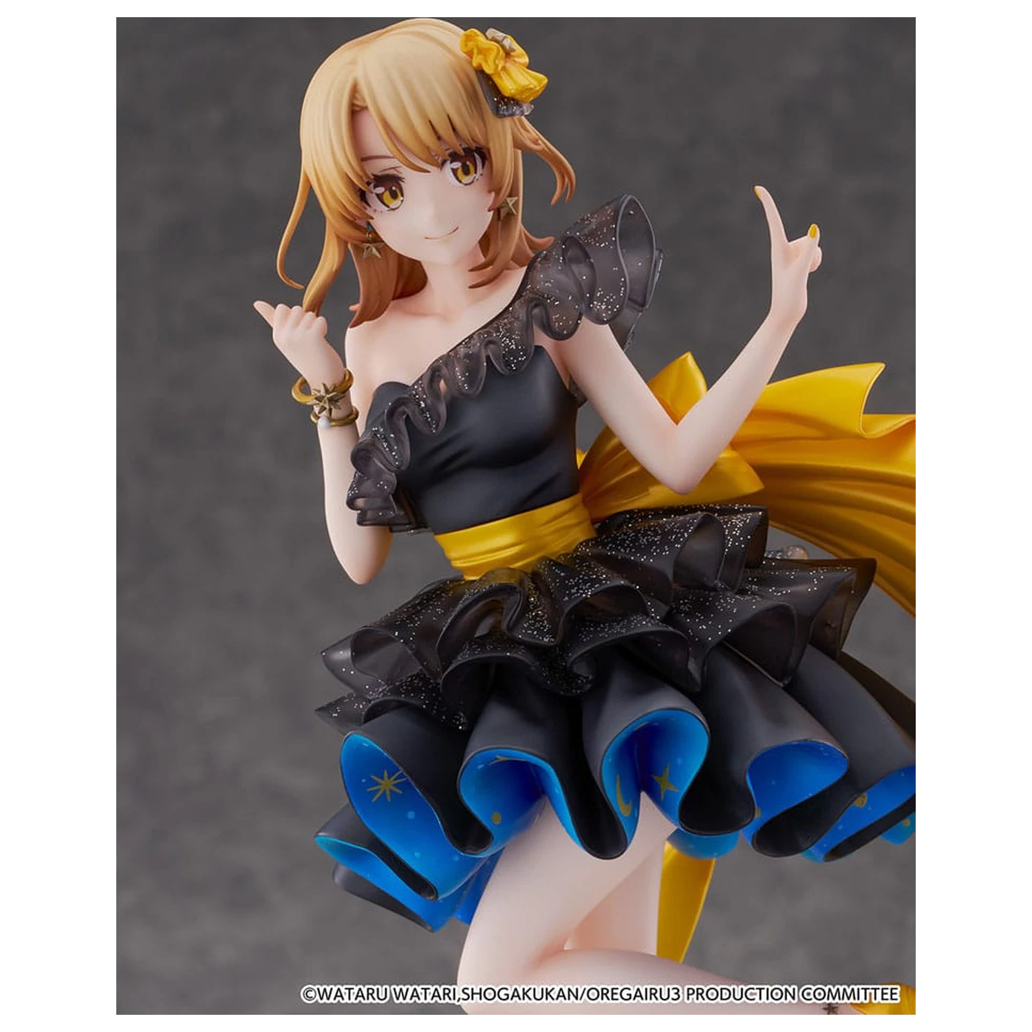 My Youth Romantic Comedy Is Wrong As I Expected. Final SHIBUYA SCRAMBLE FIGURE PVC Statue 1/7 Iroha Isshiki Starry Dress Ver. 24 cm   product photo
