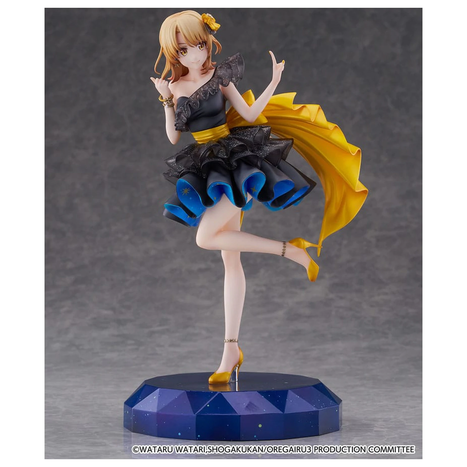 My Youth Romantic Comedy Is Wrong As I Expected. Final SHIBUYA SCRAMBLE FIGURE PVC Statue 1/7 Iroha Isshiki Starry Dress Ver. 24 cm   product photo