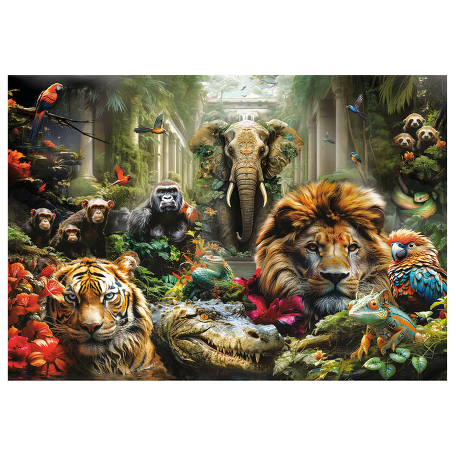 Mystic Jungle puzzle 1000pcs product photo