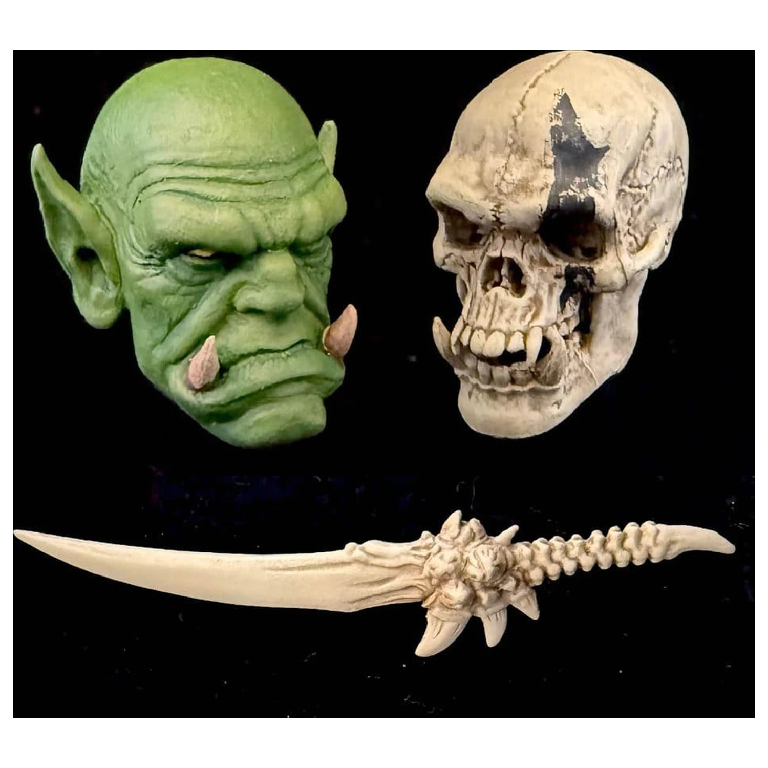 Mythic Legions Action Figure Accessory Enemy Head Pack product photo