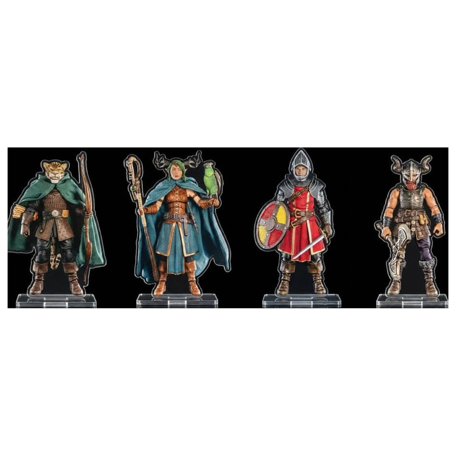 Mythic Legions Acrylic Standees 4-Pack Heroic Set B 3 cm product photo