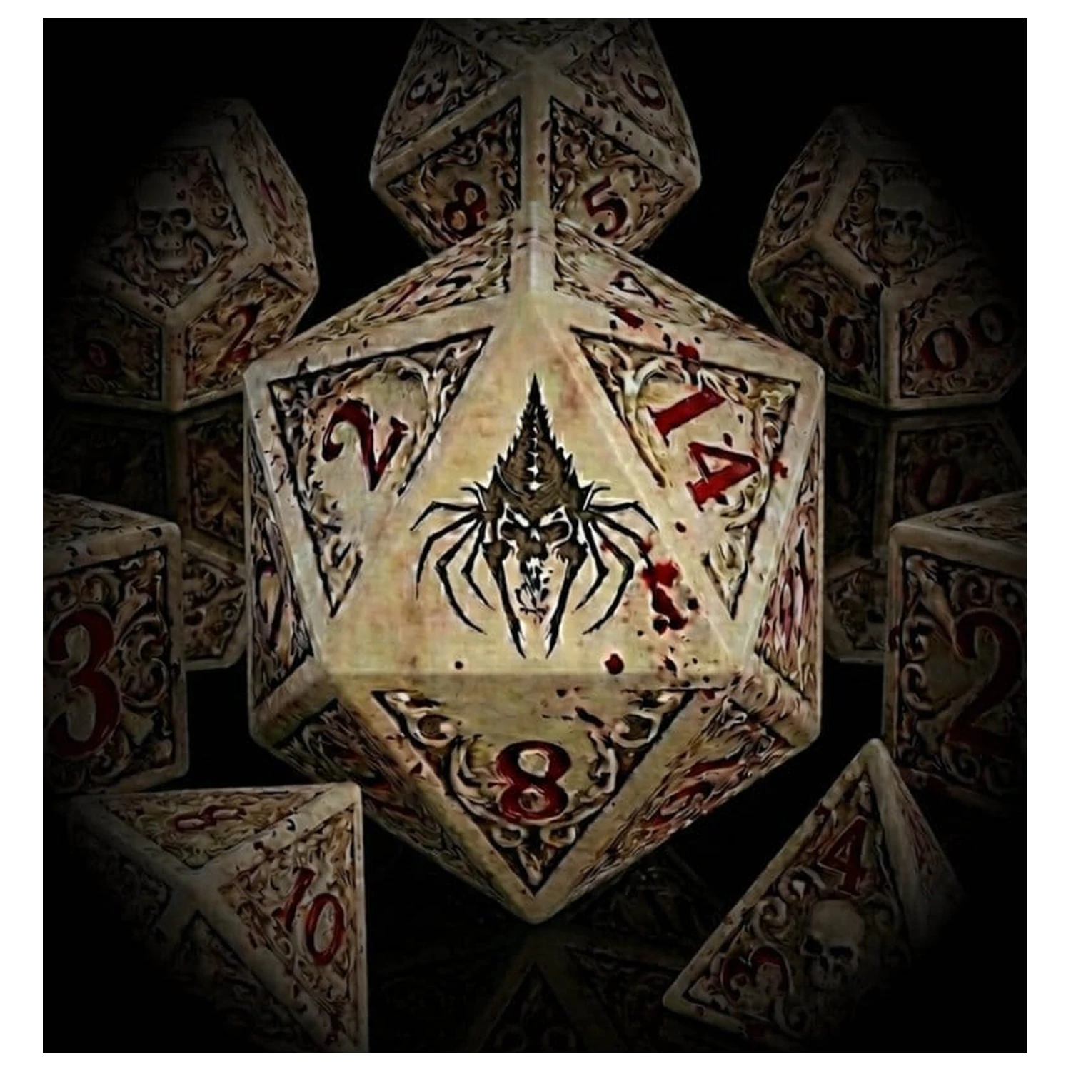 Mythic Legions Dice Set Necronominus product photo