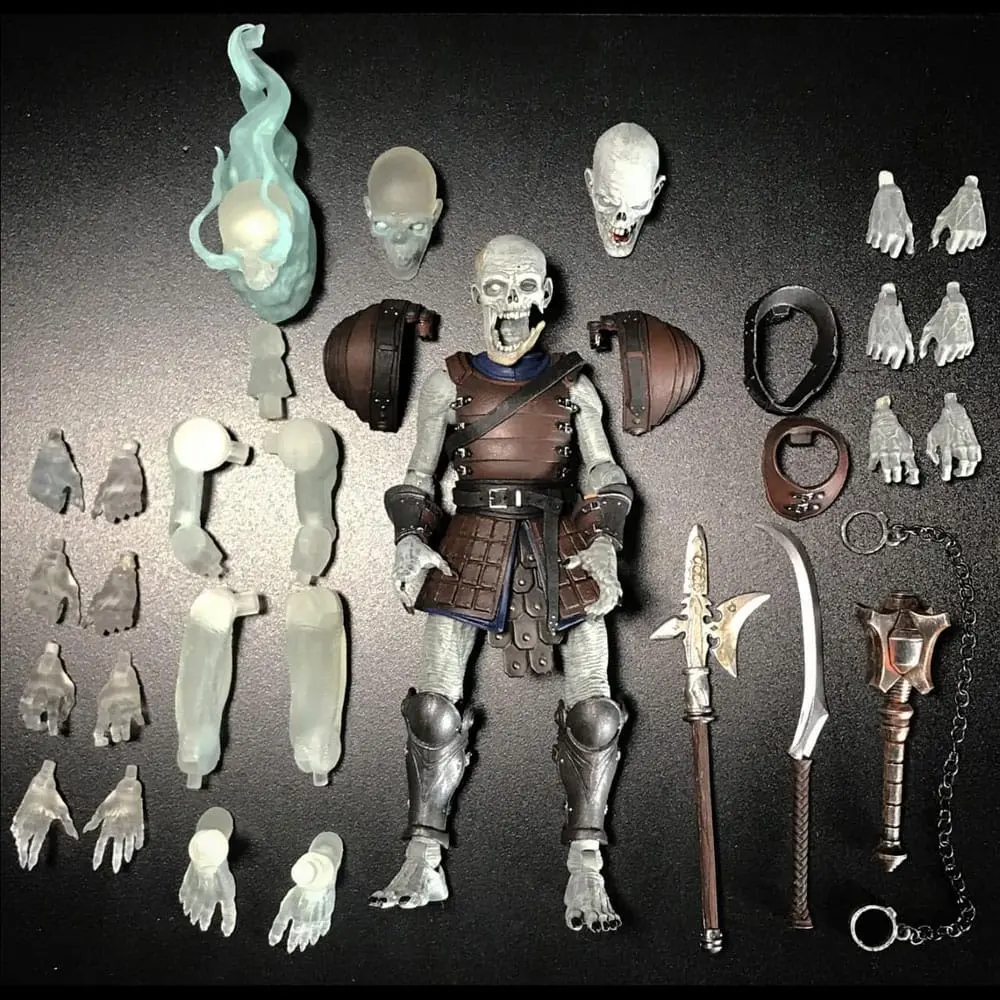 Mythic Legions: Necronominus Actionfigur Undead Builder Pack (Deluxe) 15 cm termékfotó