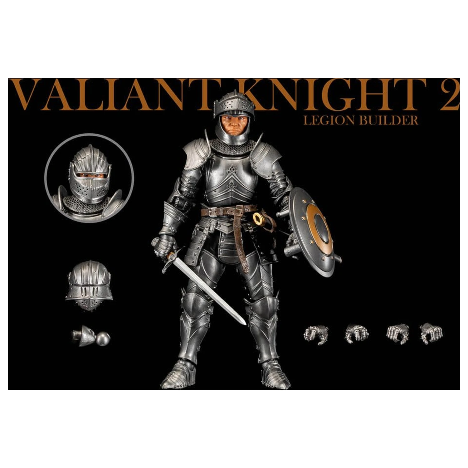 Mythic Legions: Reinforcement 3 Action Figure Valiant Knight 2 Legion Builder product photo