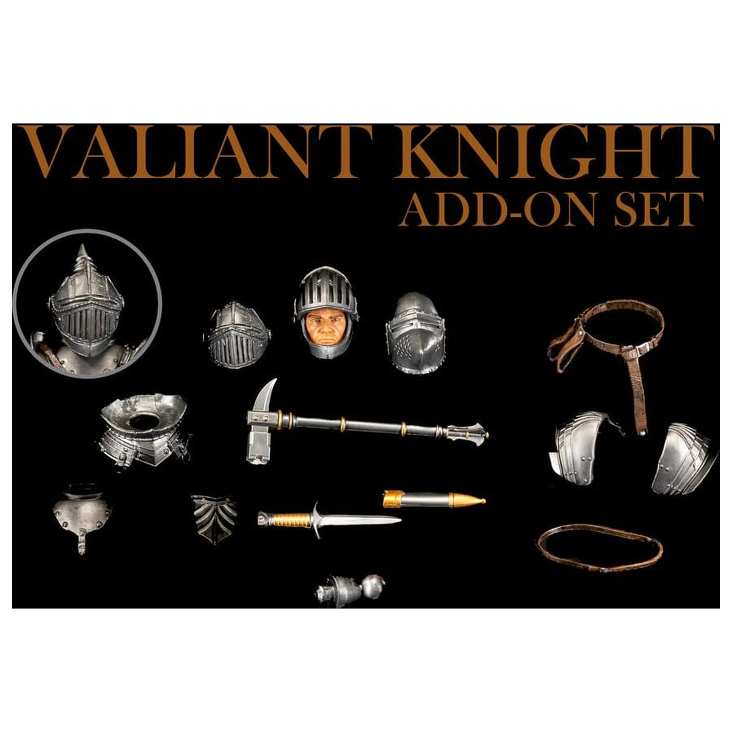 Mythic Legions: Reinforcement 3 Action Figure Accessory Valiant Knight Add-On Set product photo