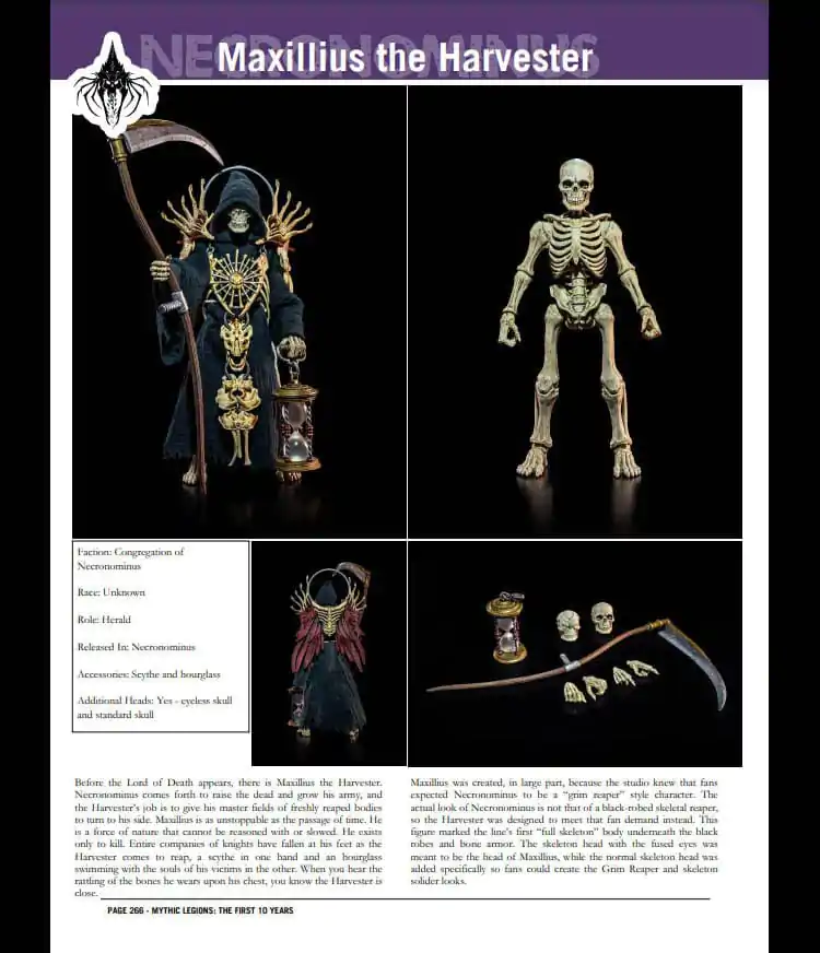 Mythic Legions: The First 10 Year Book Hardcover product photo