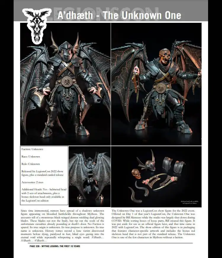 Mythic Legions: The First 10 Year Book Hardcover product photo