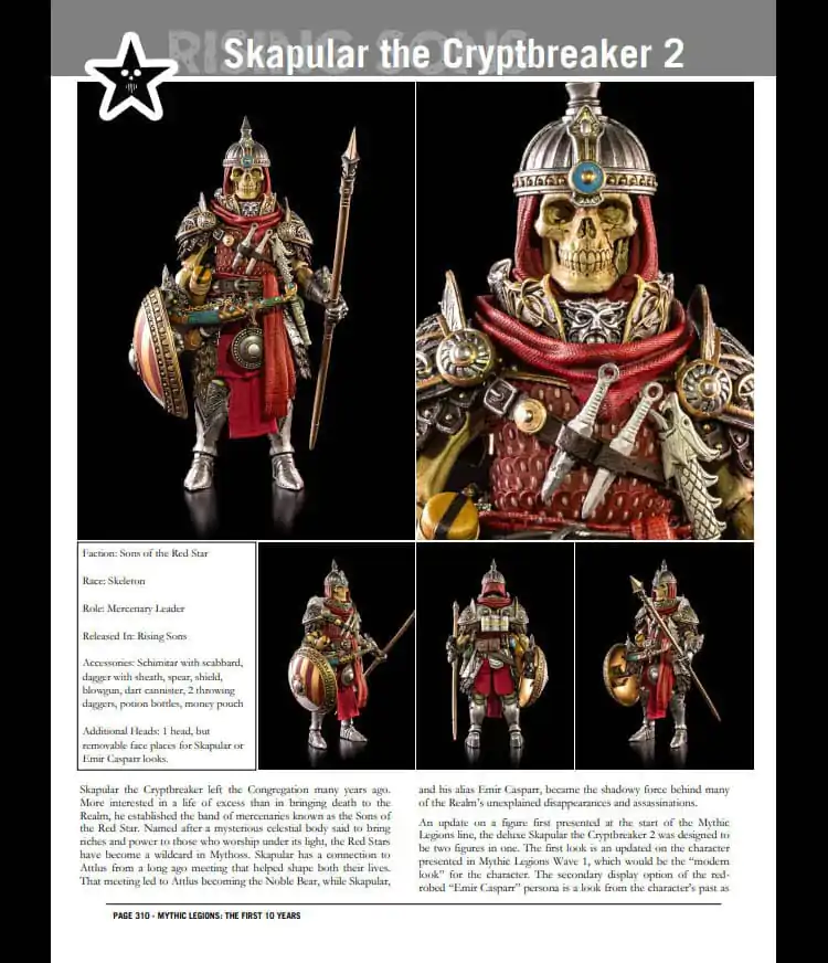 Mythic Legions: The First 10 Year Book Hardcover product photo