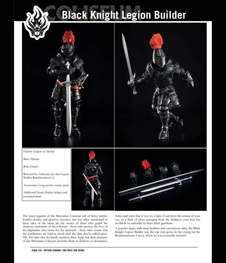 Mythic Legions: The First 10 Year Book Hardcover product photo