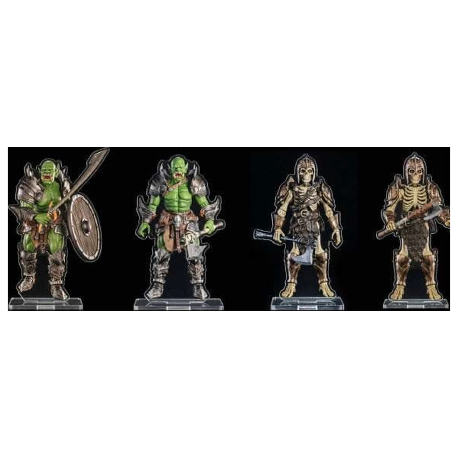 Mythic Legions Acrylic Standees 4-Pack Villainous Set A 3 cm product photo