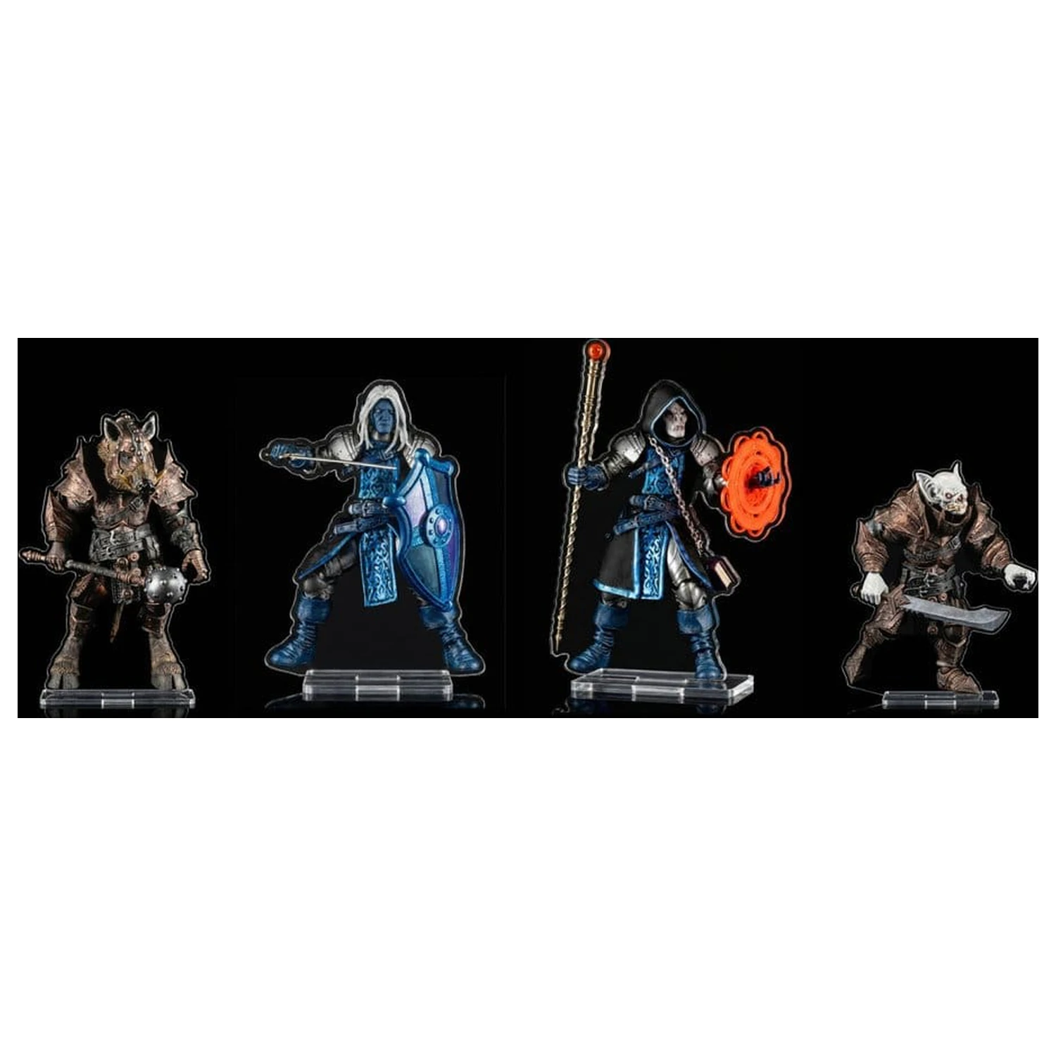 Mythic Legions Acrylic Figures 4-Pack Villainous Set B 3 cm product photo