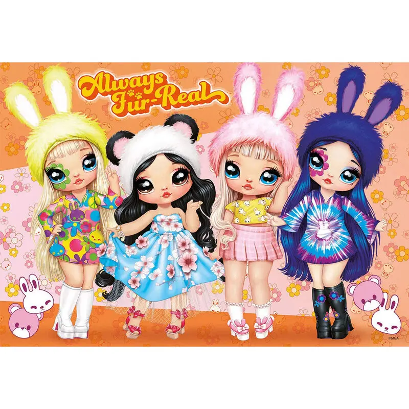 NA!NA!NA! Surprise Glowing puzzle 104pcs product photo