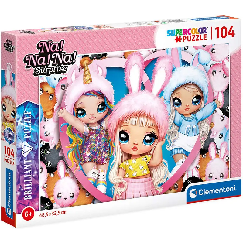 NA!NA!NA! Surprise Glowing puzzle 104pcs product photo