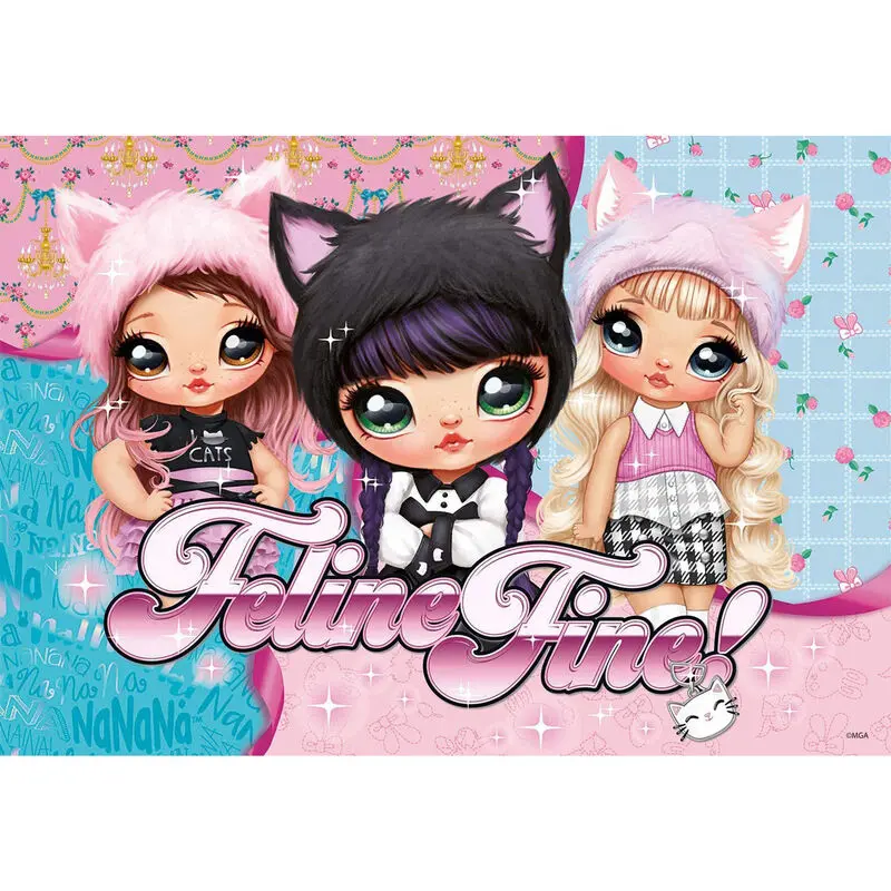 NA!NA!NA! Surprise Glowing puzzle 104pcs product photo