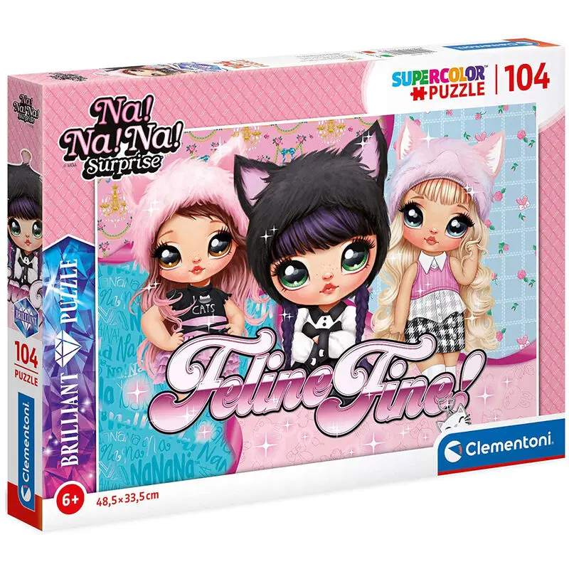 NA!NA!NA! Surprise Glowing puzzle 104pcs product photo