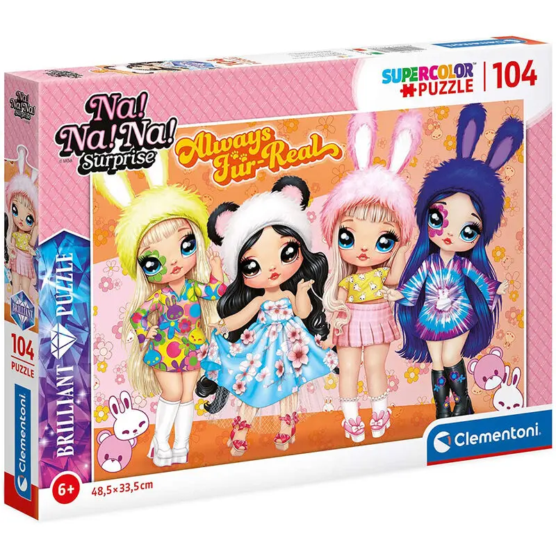 NA!NA!NA! Surprise Glowing puzzle 104pcs product photo
