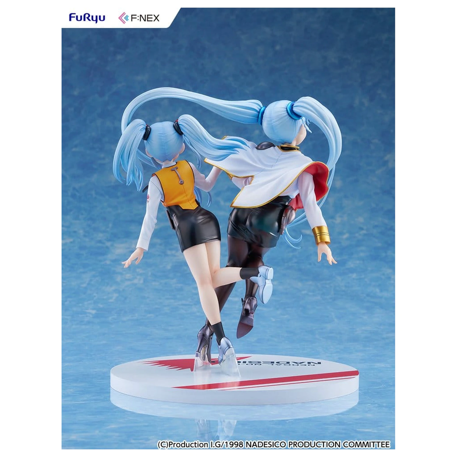 Nadesico the movie The prince of darkness PVC Figure 1/7 Ruri Hoshino double ruriruri Ver. 22 cm product photo