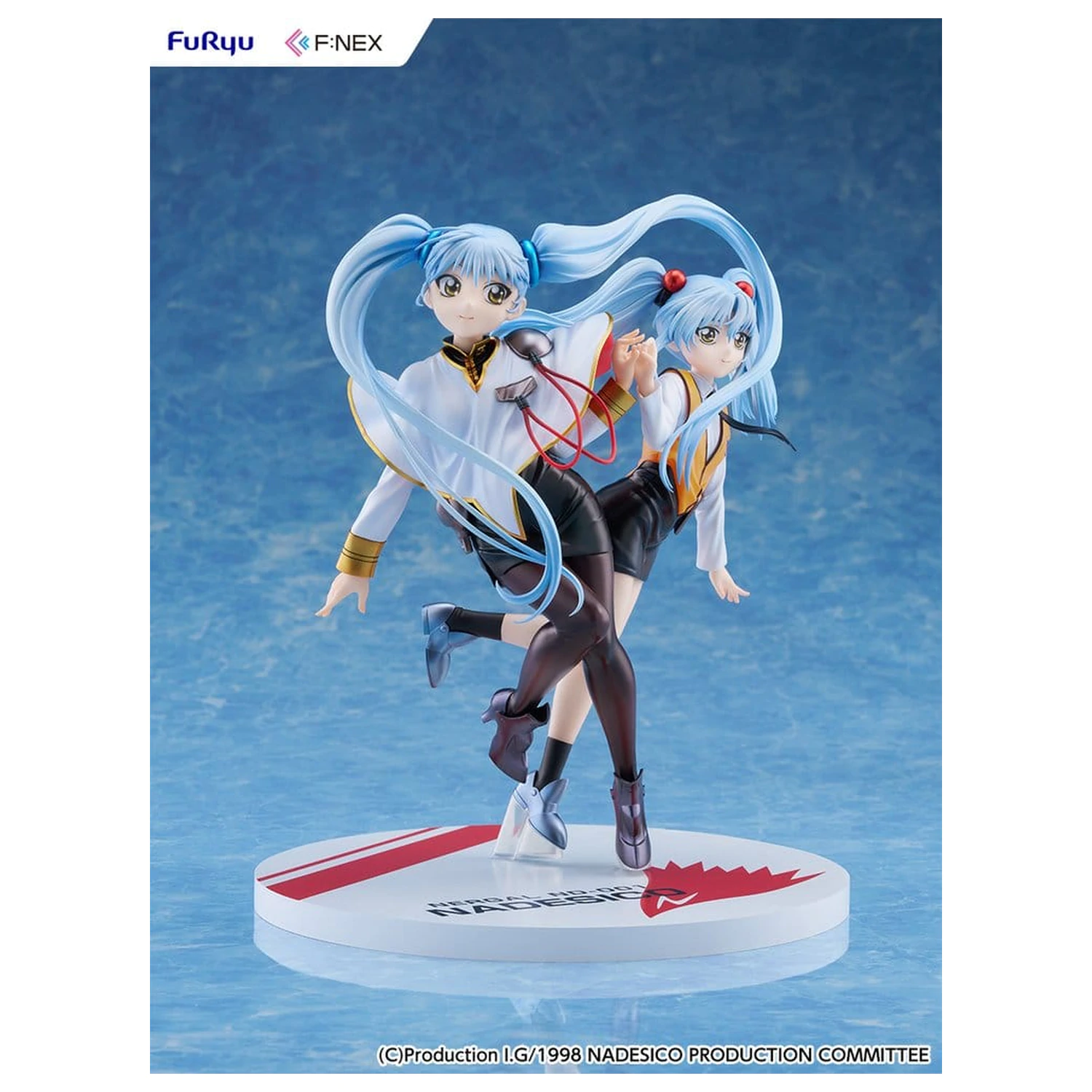 Nadesico the movie The prince of darkness PVC Figure 1/7 Ruri Hoshino double ruriruri Ver. 22 cm product photo