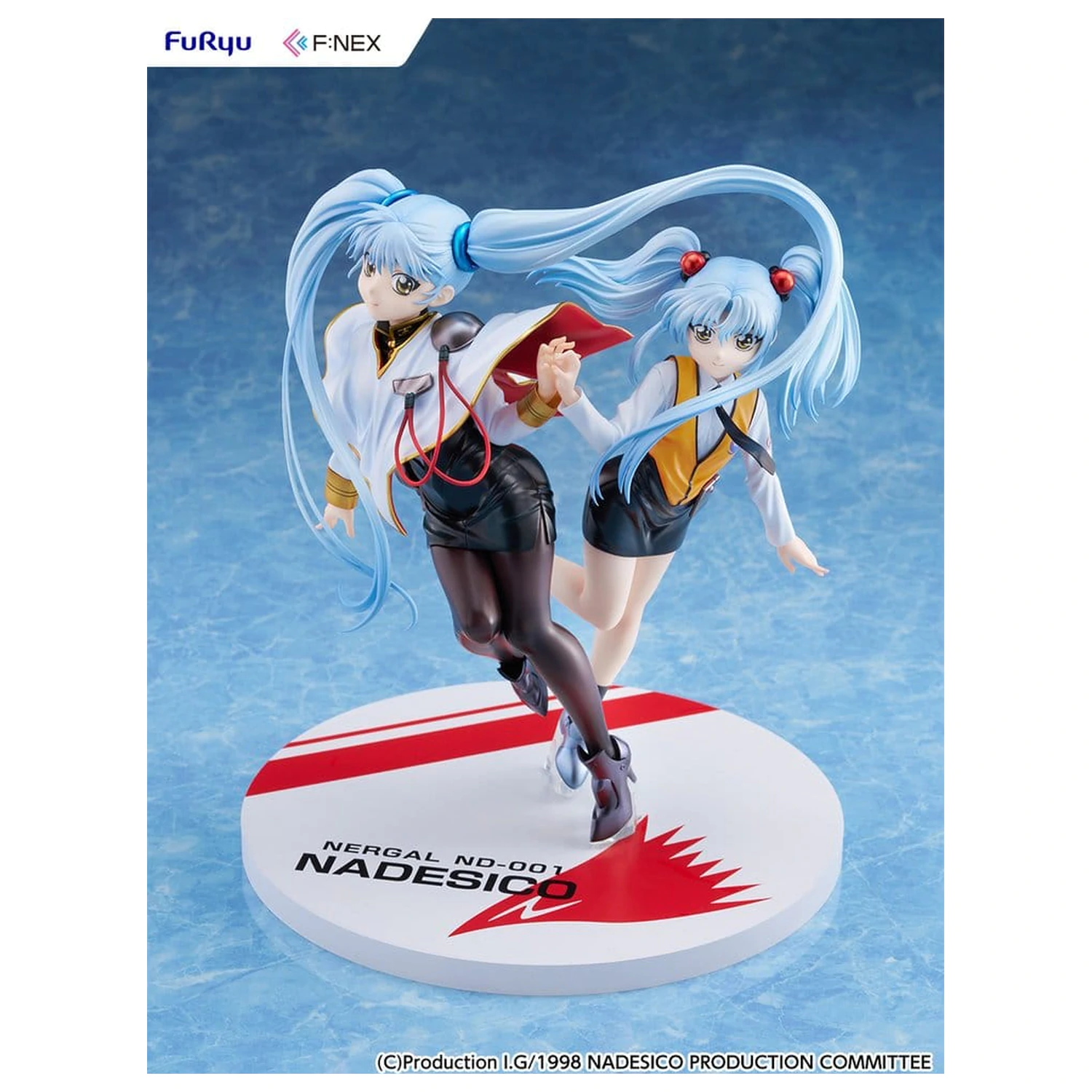 Nadesico the movie The prince of darkness PVC Figure 1/7 Ruri Hoshino double ruriruri Ver. 22 cm product photo