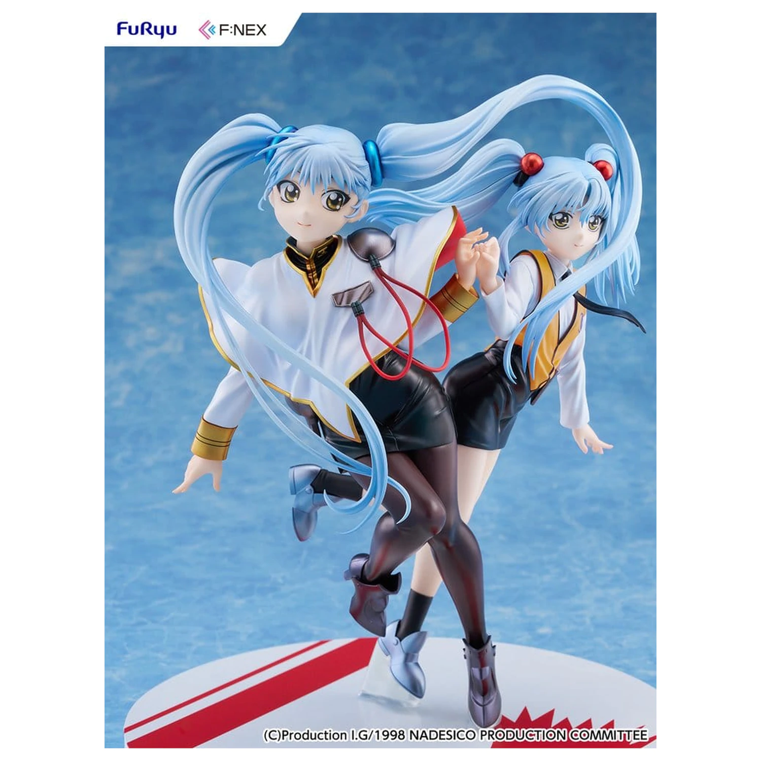 Nadesico the movie The prince of darkness PVC Figure 1/7 Ruri Hoshino double ruriruri Ver. 22 cm product photo